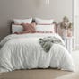 Danica Quilt Cover - White