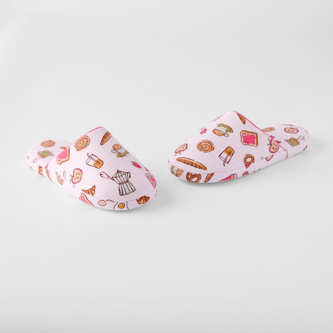 Le Café Flannelette Slippers