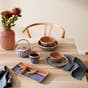 Tondo Dinnerware - Blue/White