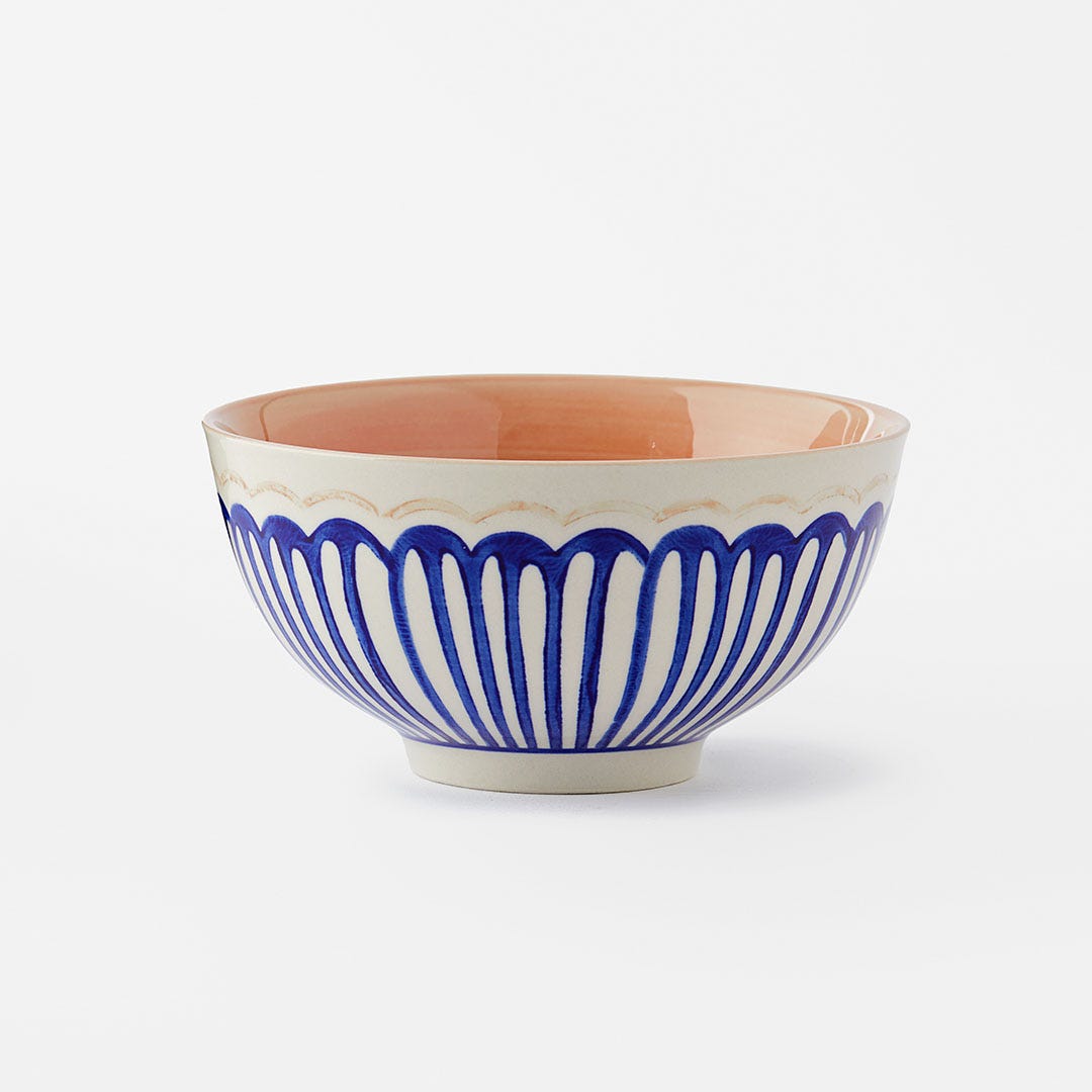 Tondo Dinnerware - Blue/White