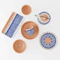 Tondo Dinnerware - Blue/White