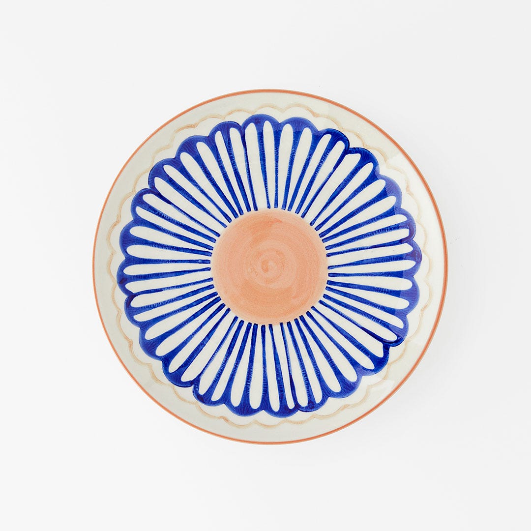 Tondo Dinnerware - Blue/White
