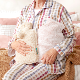 hot water bottles and heat packs