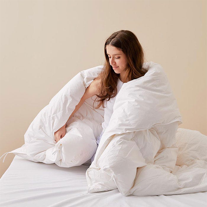 Platinum Duck Down Quilt