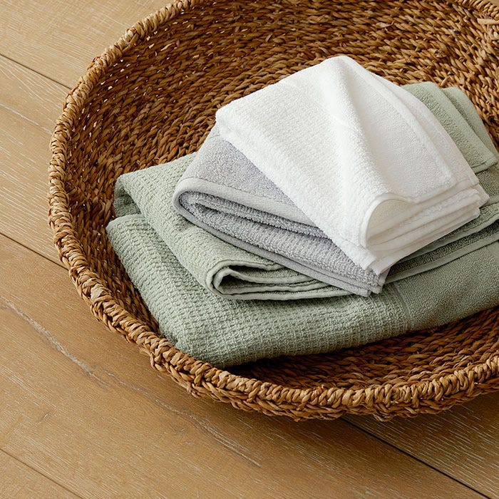 Wythe Waffle Bath Towel