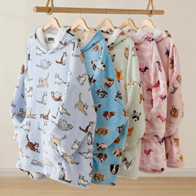 Shop Hooded Sherpa Blankets Shop Hooded Sherpa Blankets